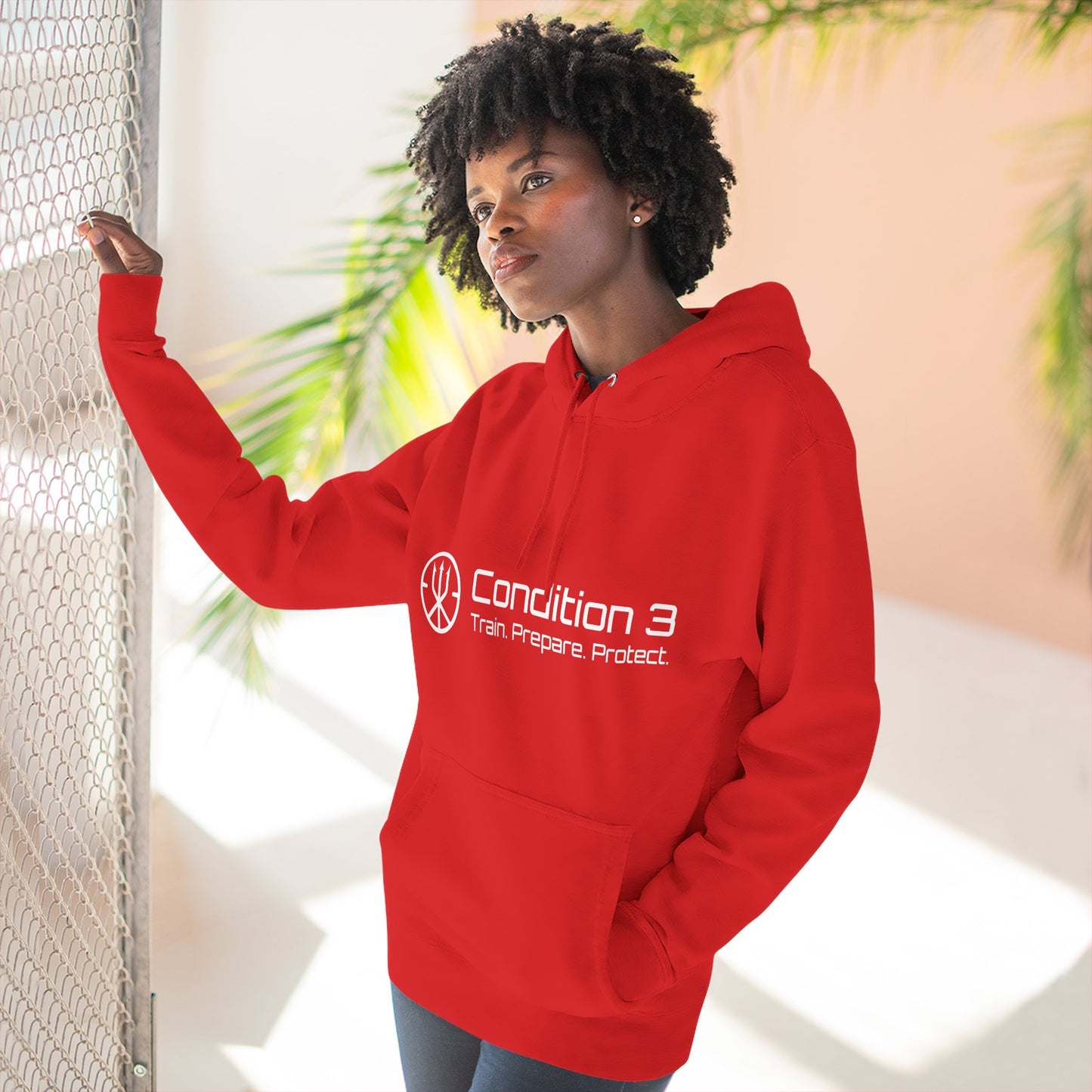 Condition 3 Ladies Conceal Carry Hoodie