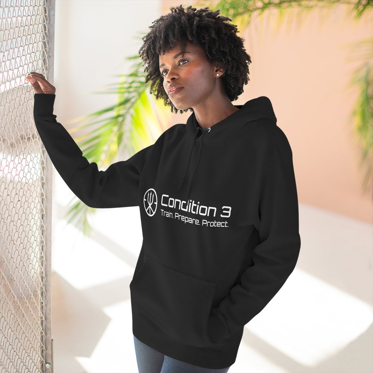 Condition 3 Ladies Conceal Carry Hoodie