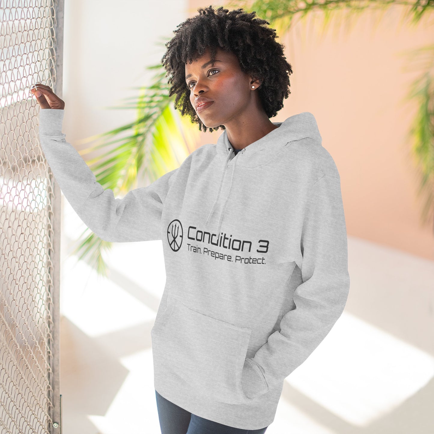 Condition 3 Ladies Conceal Carry Hoodie