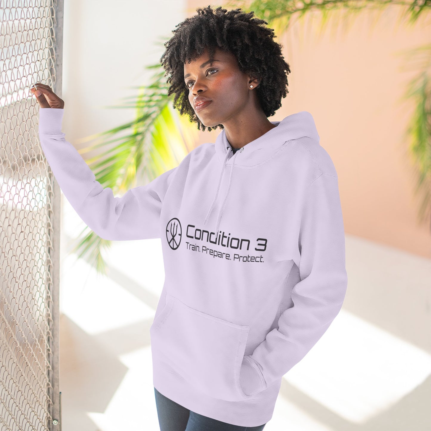 Condition 3 Ladies Conceal Carry Hoodie