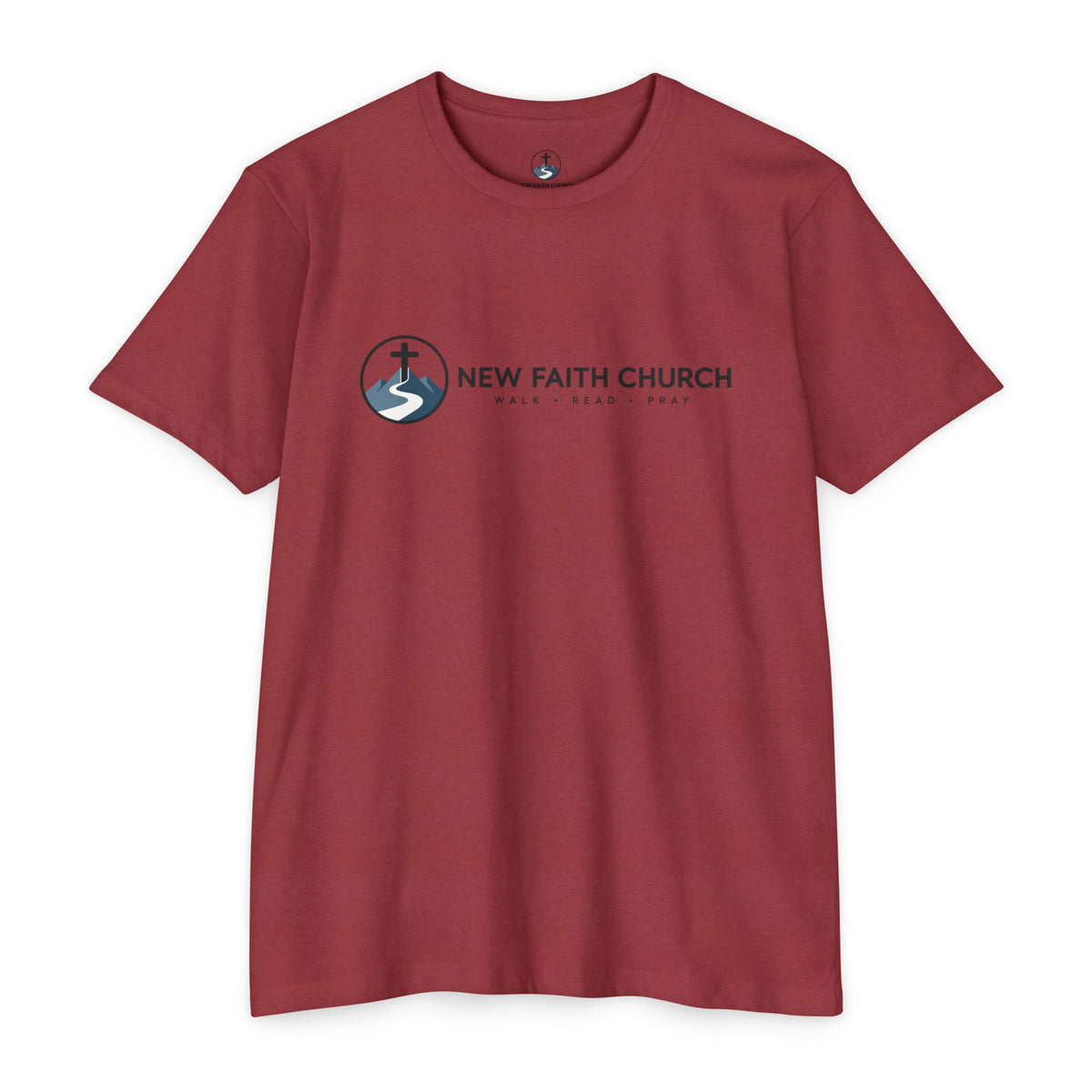 Here Am I Send Me T-Shirt — New Faith Church Isaiah 6:8 Christian Tee